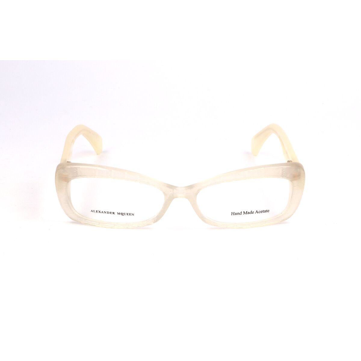 Ladies'Spectacle frame Alexander McQueen AMQ-4203-K6V Beige Yellow